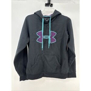 Under‎ Armour Sweatshirt Womens Medium Semi Fitted Purple Storm Hoodie
